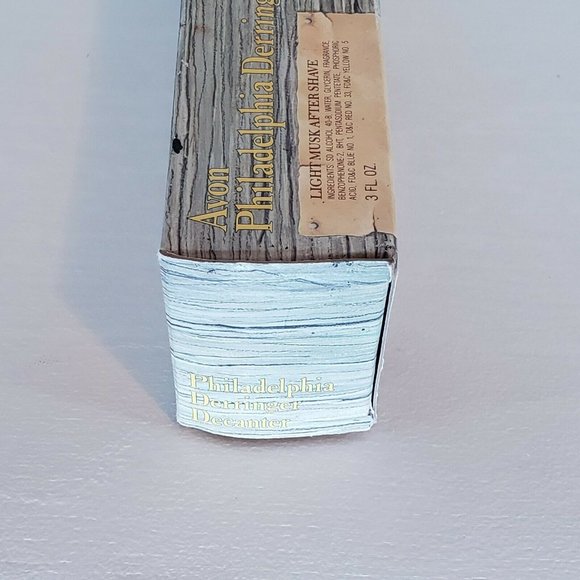 Avon Derringer Philadelphia Decanter Full Cologne - Picture 10 of 12